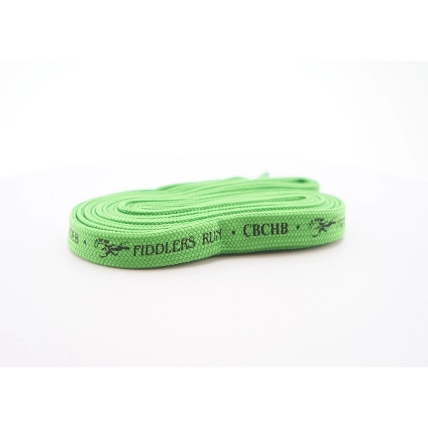 54" adult male polyester shoelaces with screened imprint. Assembled in the... from ASI 30250 AZX Sport USA