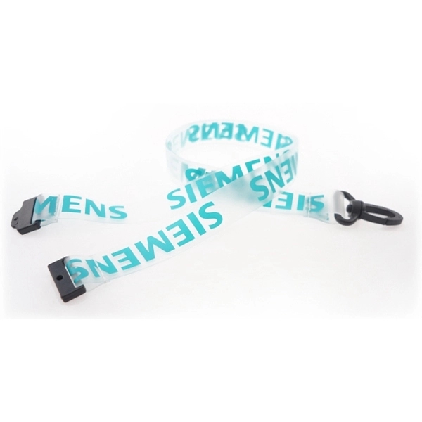 35" x 3/4" PVC lanyard with choice of hardware. Assembled in... from ASI 30250 AZX Sport USA