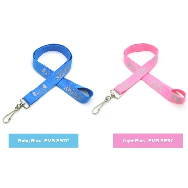 35" x 3/4" tubular lanyard with choice of hardware and silkscreen... from ASI 30250 AZX Sport USA