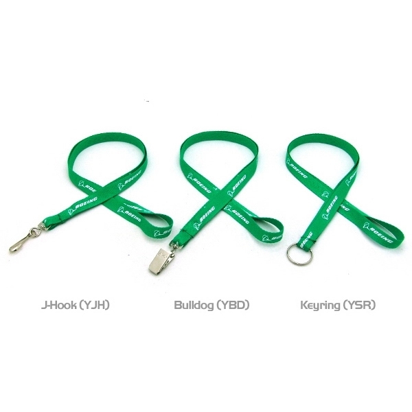 35" x 1/2" polyester flat lanyards with detached buckle hardware. Assembled... from ASI 30250 AZX Sport USA