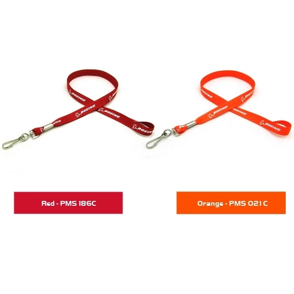 35" x 1/2" polyester lanyard with assorted attachments and silkscreen imprint.... from ASI 30250 AZX Sport USA