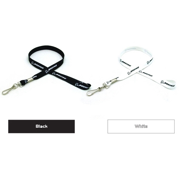 35" x 1/2" polyester lanyard with assorted attachments and silkscreen imprint.... from ASI 30250 AZX Sport USA