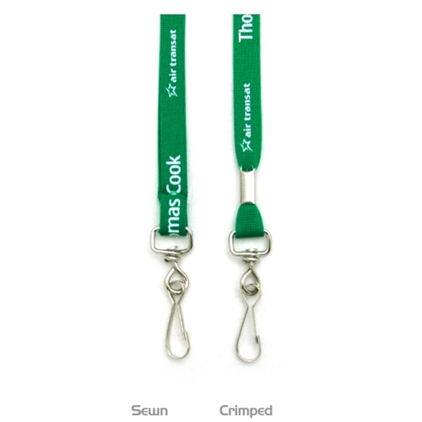 35" x 1/2" polyester tubular lanyard with detachable buckle closure. Assembled... from ASI 30250 AZX Sport USA