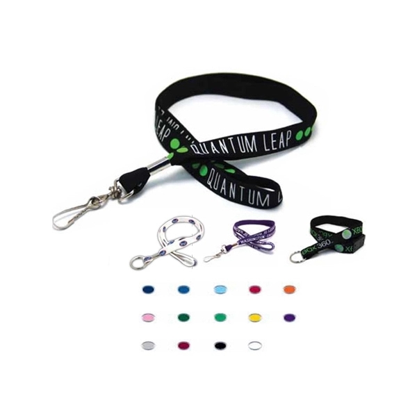 35" polyester tubular lanyard with J-hook hardware. Assembled in the USA.... from ASI 30250 AZX Sport USA