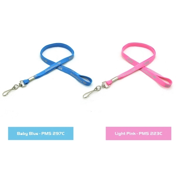 35" x 1" polyester lanyard with assorted attachments and woven imprint.... from ASI 30250 AZX Sport USA