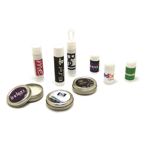 0.65" x 2.5" twist applicator tube of all-natural lip balm. Assembled... from ASI 30250 AZX Sport USA