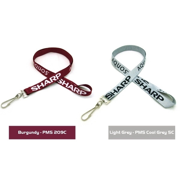 35" long 5/8" thick polyester lanyard with your choice of hardware... from ASI 30250 AZX Sport USA