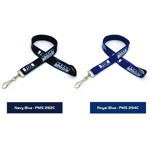 35" x 3/4" polyester tubular lanyard with buckle. Assembled in the... from ASI 30250 AZX Sport USA