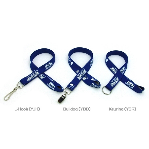35" x 3/4" polyester tubular lanyard with buckle. Assembled in the... from ASI 30250 AZX Sport USA
