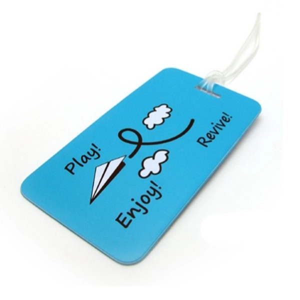 4.25" x 2.25" x 1/16" plastic luggage tags.... from ASI 30250 AZX Sport USA