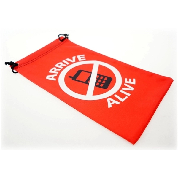 4" x 6" microfiber smartphone pouch. Assembled in the USA.... from ASI 30250 AZX Sport USA