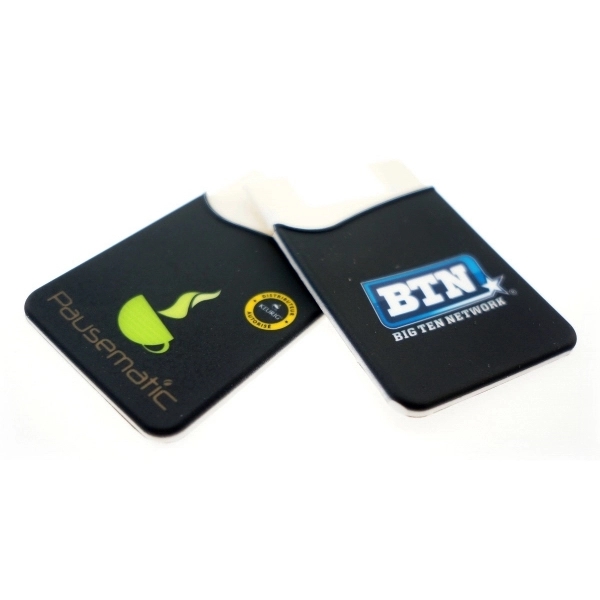 2.25" x 3.25" silicone cellphone wallet with 3M adhesive. Assembled in... from ASI 30250 AZX Sport USA