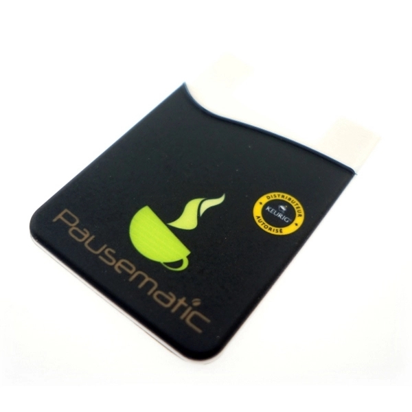 2.25" x 3.25" silicone cellphone wallet with 3M adhesive. Assembled in... from ASI 30250 AZX Sport USA