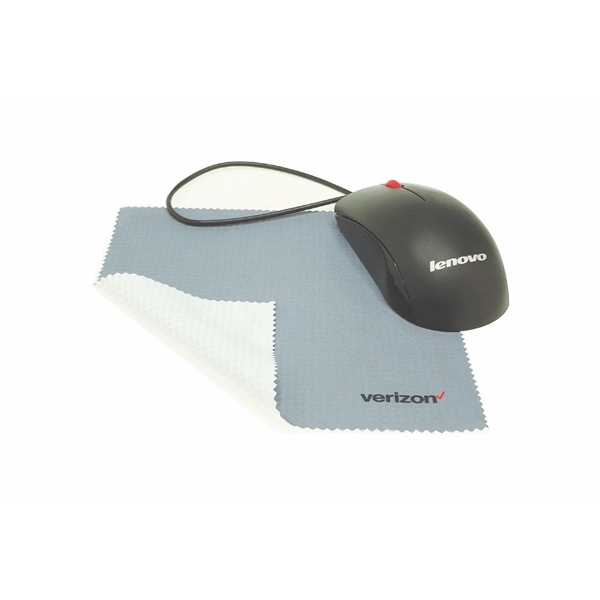 8" x 8" 230g microfiber cleaning cloth and mousepad. Assembled in... from ASI 30250 AZX Sport USA