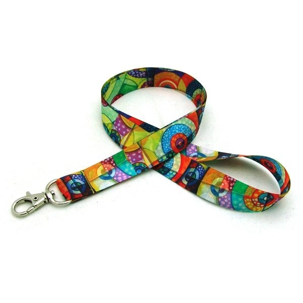 35" polyester 7/8" wide lanyards with deluxe swivel hook hardware and... from ASI 30250 AZX Sport USA