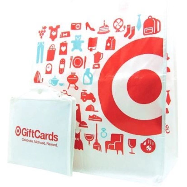 14" x 16.25" x 7.75" laminated non-woven tote with bottom board,... from ASI 30250 AZX Sport USA