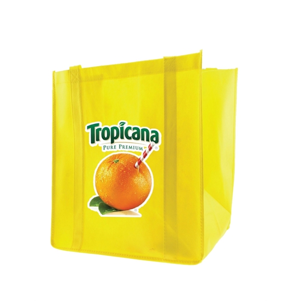 13" x 15" x 10" large 100GSM non-woven grocery tote with... from ASI 30250 AZX Sport USA