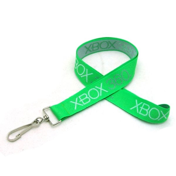 35" polyester lanyard with choice of hardware and detailed woven imprint.... from ASI 30250 AZX Sport USA