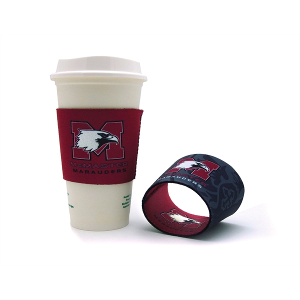 4.5" x 2.75" neoprene coffee cup cozies. Assembled in the USA.... from ASI 30250 AZX Sport USA