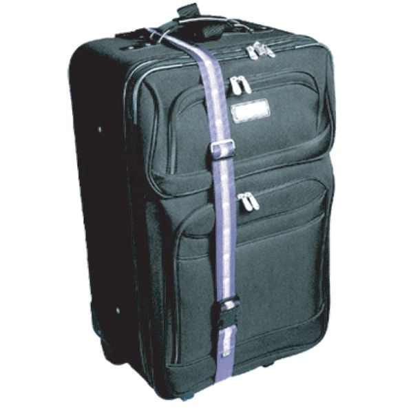 87" x 1.5" polyester luggage strap with sliding buckle and silkscreen... from ASI 30250 AZX Sport USA