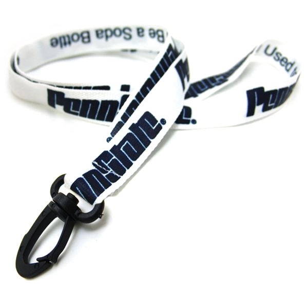 35" x 3/4" lanyard made from recycled materials with sewn-on breakaway... from ASI 30250 AZX Sport USA