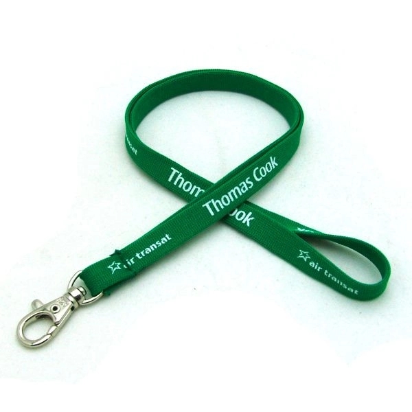 35" x 1/2" tubular lanyard with deluxe swivel hook and silkscreen... from ASI 30250 AZX Sport USA