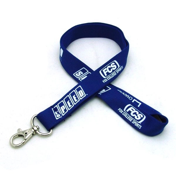 35" x 3/4" tubular lanyard with deluxe swivel hook hardware and... from ASI 30250 AZX Sport USA