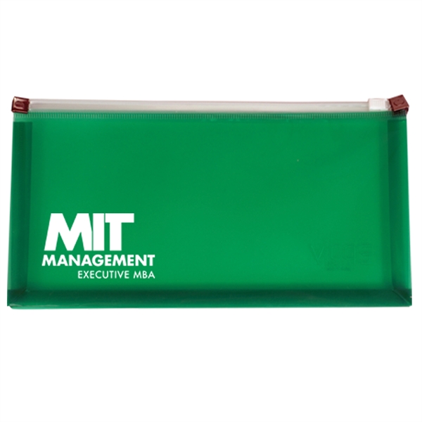 9 7/8" x 5" translucent polypropylene #10 envelope with zip locking... from ASI 52541 Epoly Corp