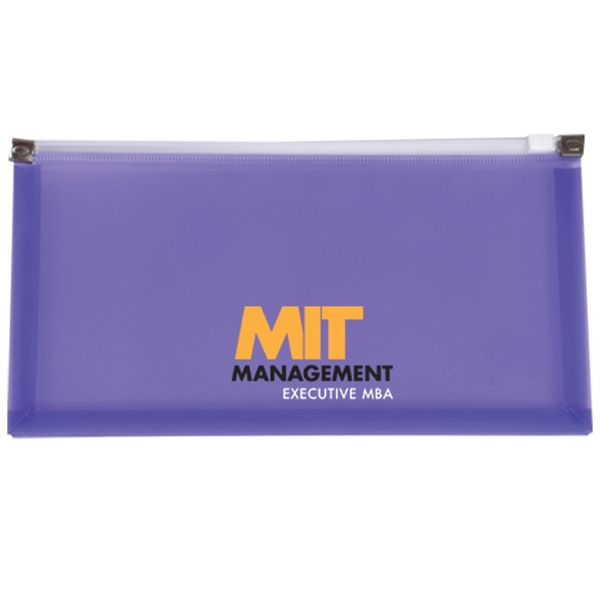 9 7/8" x 5" translucent polypropylene #10 envelope with zip locking... from ASI 52541 Epoly Corp