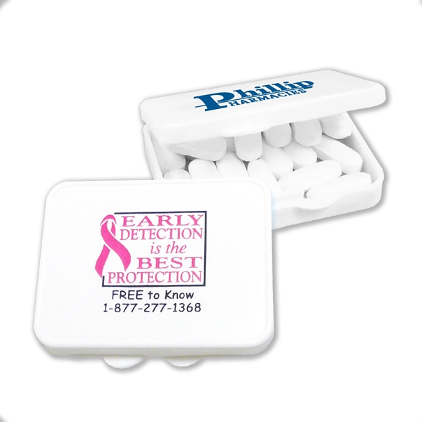 Mini pill box with one compartment and opaque design to protect... from ASI 92977 UniversalPromo, Inc / UP Line