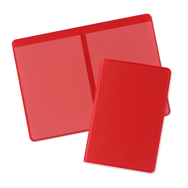 Bi-fold proof of insurance holder made of vinyl measuring 5.25"H x... from ASI 54040 Fey Promo