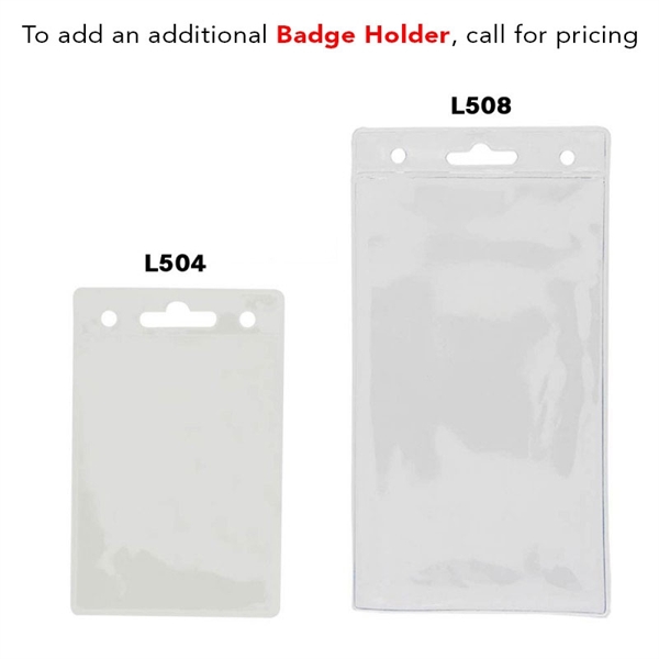 3/8" x 18" polyester lanyard with one attachment on each end;... from ASI 43442 ZZ DROPPED - High Caliber Line USA / High Caliber Line