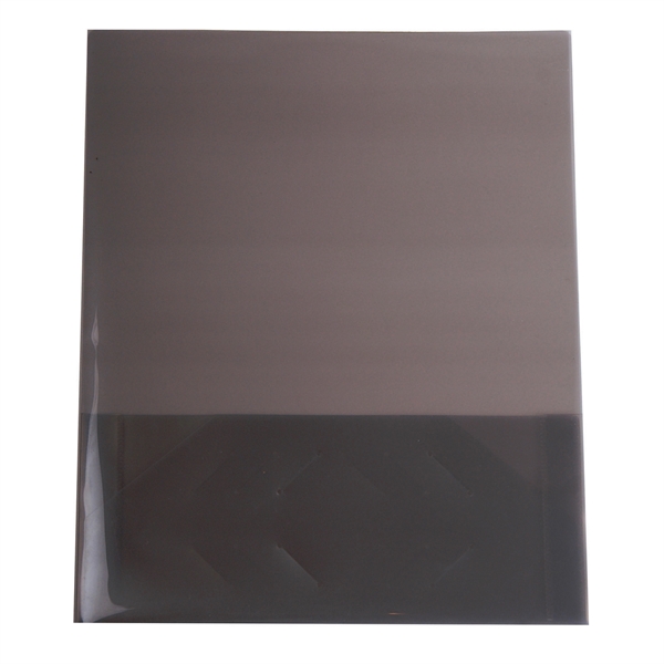 9 3/8" x 11 11/16" x 1/8" translucent presentation folder with... from ASI 52541 Epoly Corp