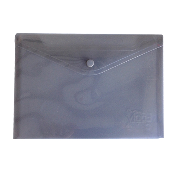 Invitation envelope with soft ribbing, a snap closure, and several translucent... from ASI 52541 Epoly Corp