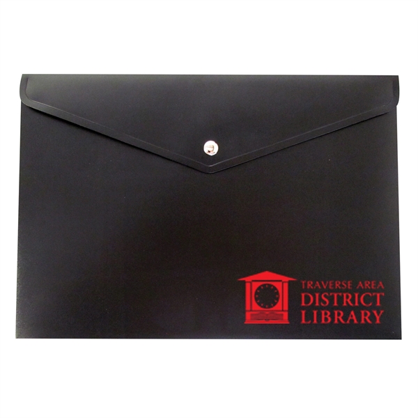 13 1/8" x 9 1/4" polypropylene snap style envelope.... from ASI 52541 Epoly Corp