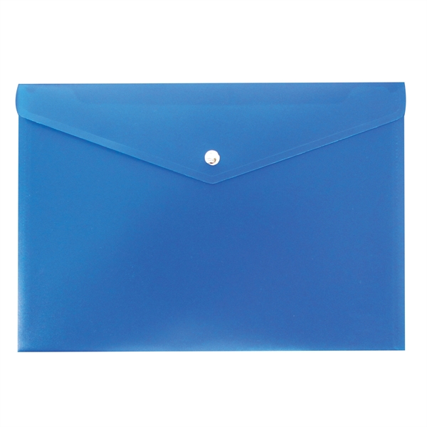 13 1/8" x 9 1/4" polypropylene snap style envelope.... from ASI 52541 Epoly Corp