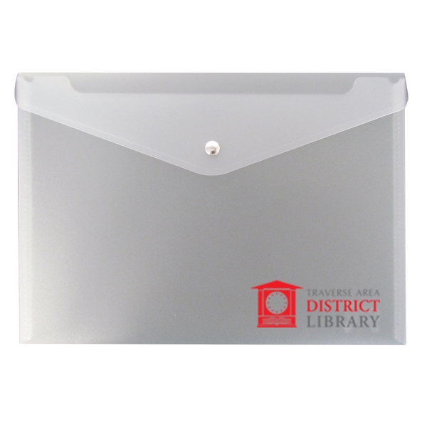 13 1/8" x 9 1/4" polypropylene snap style envelope.... from ASI 52541 Epoly Corp