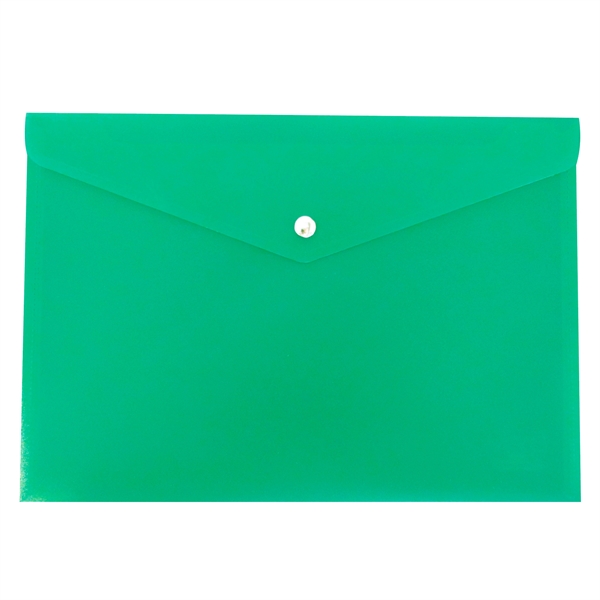 13 1/8" x 9 1/4" polypropylene snap style envelope.... from ASI 52541 Epoly Corp