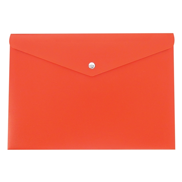 13 1/8" x 9 1/4" polypropylene snap style envelope.... from ASI 52541 Epoly Corp