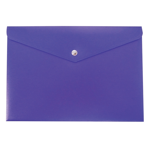 13 1/8" x 9 1/4" polypropylene snap style envelope.... from ASI 52541 Epoly Corp