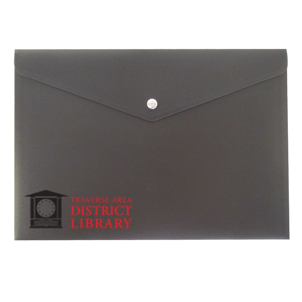 13 1/8" x 9 1/4" polypropylene snap style envelope.... from ASI 52541 Epoly Corp