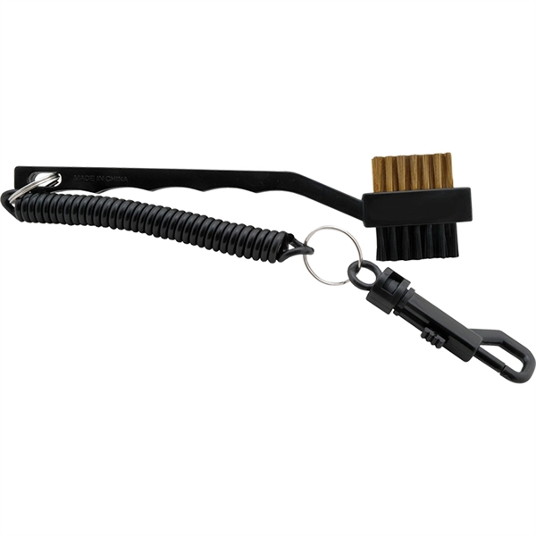 Golf club brush with an easy-grip handle and stiff brass bristles... from ASI 38120 Ball Pro / Diversified Quality Kitchenware
