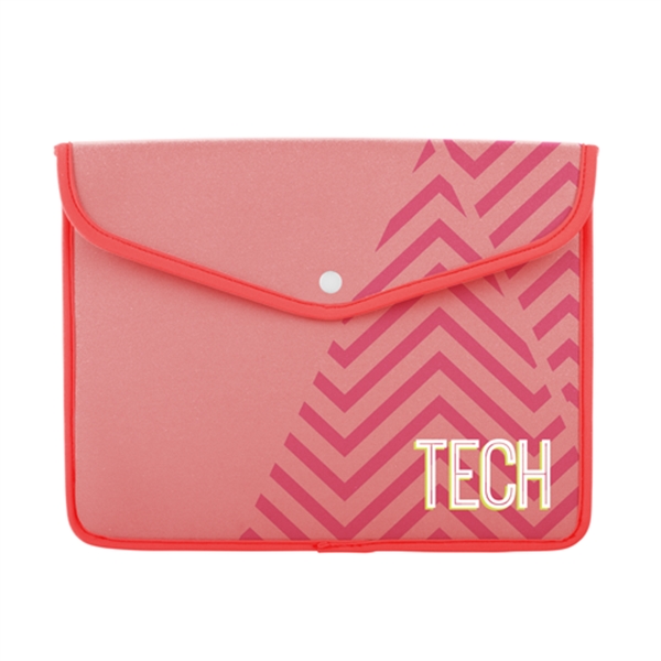 Neoprene snapfolio sleeve for tablet with snap closure. Includes a 4CP... from ASI 74710 Numo / NUMO