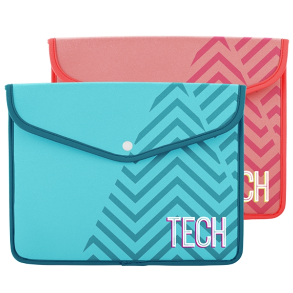 Neoprene snapfolio sleeve for tablet with snap closure. Includes a 4CP... from ASI 74710 Numo / NUMO