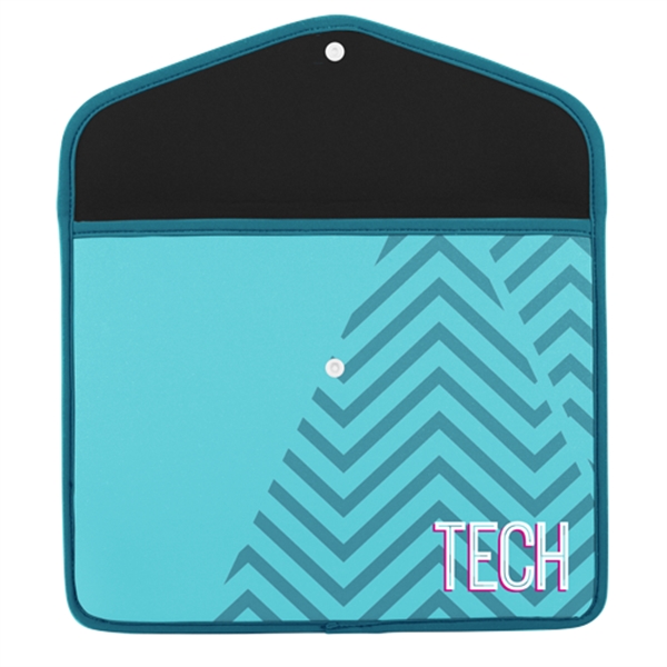 Neoprene snapfolio sleeve for tablet with snap closure. Includes a 4CP... from ASI 74710 Numo / NUMO