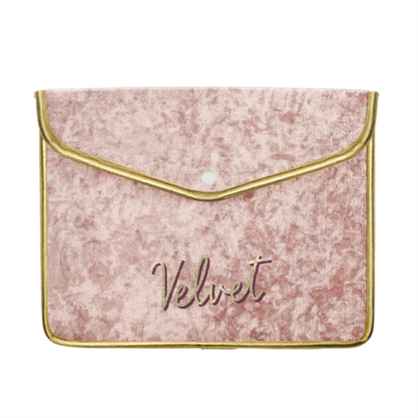 Velvet neoprene snapfolio sleeve for tablet with snap closure. Comes in... from ASI 74710 Numo / NUMO
