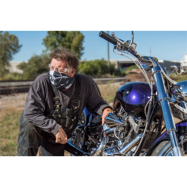 Fully customized bandana made with 100% recycled polyester for multi-user purposes... from ASI 72657 Active Life Promo / Active Life Promo