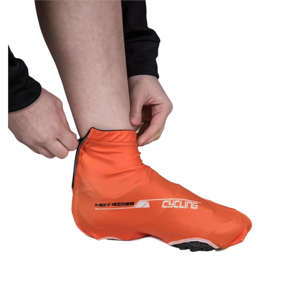 Bicycle shoe cover made from 80% polyester/20% spandex; features zipper and... from ASI 72657 Active Life Promo / Active Life Promo