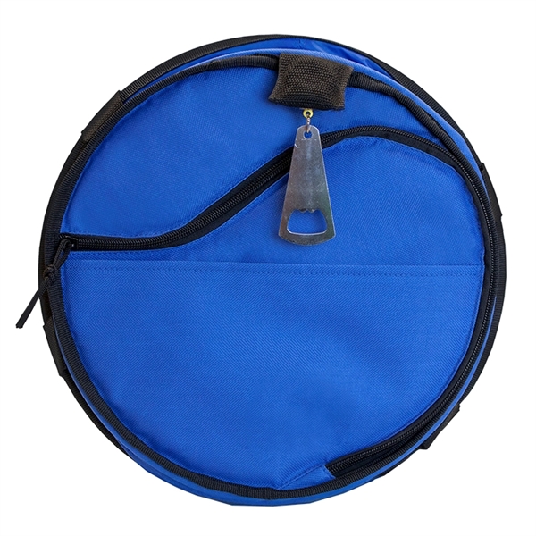 Collapsible Cooler w/Carrying Handles, Metal Bottle Opener on retractable cord... from ASI 30112 ACE Products