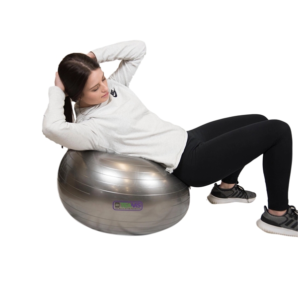Standard sized PVC yoga ball with included pump. Several colors.... from ASI 72657 Active Life Promo / Active Life Promo